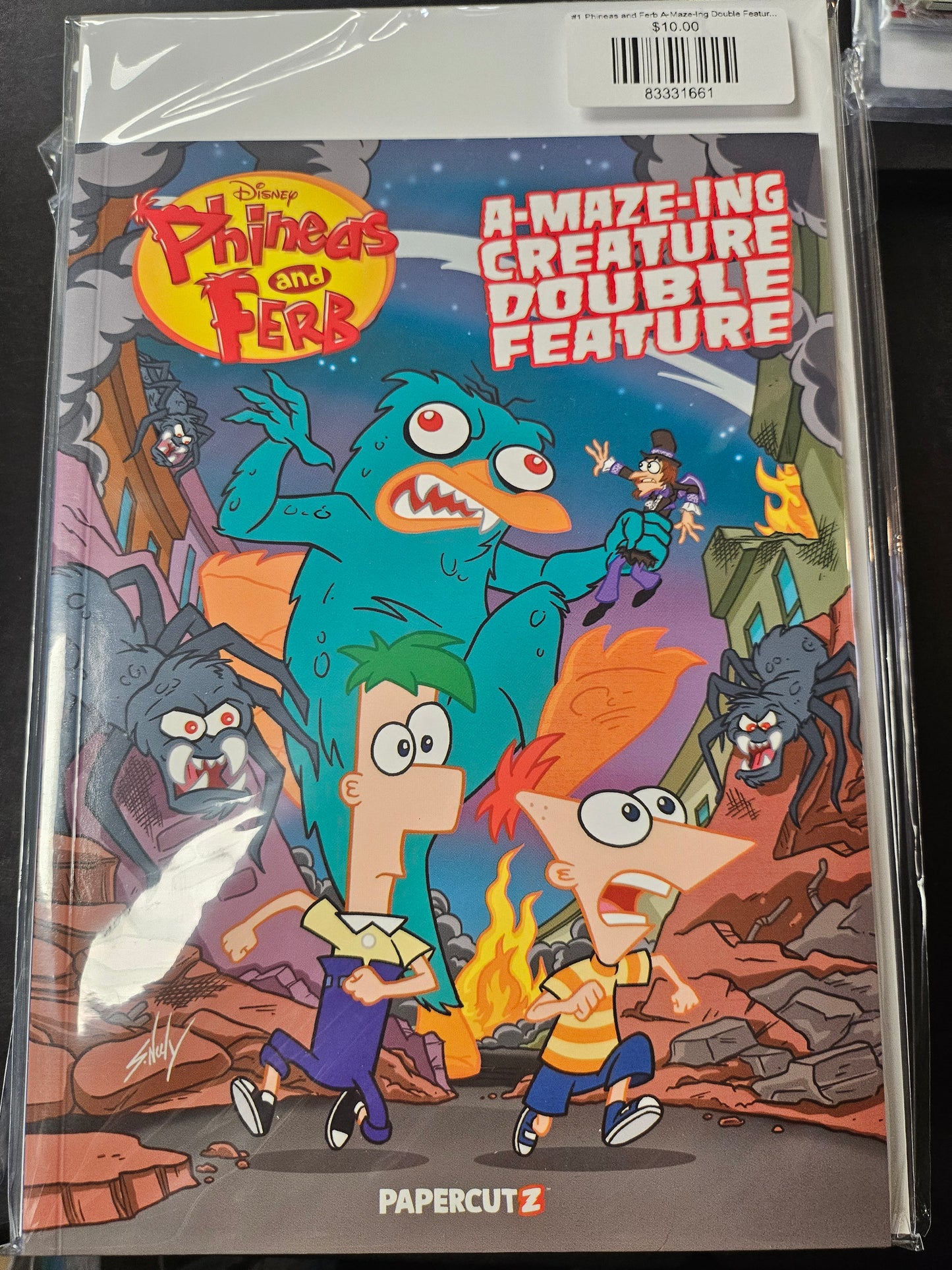 #1 Phineas and Ferb A-Maze-Ing Double Feature TPB (2025 Papercutz)