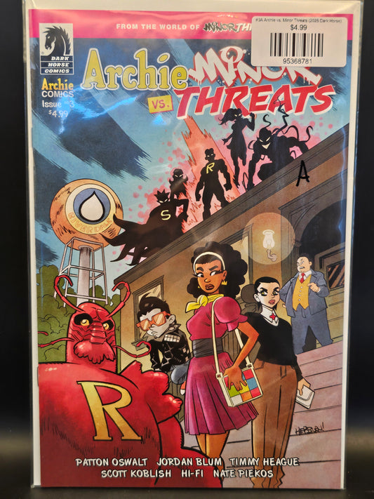#3A Archie vs. Minor Threats (2025 Dark Horse)