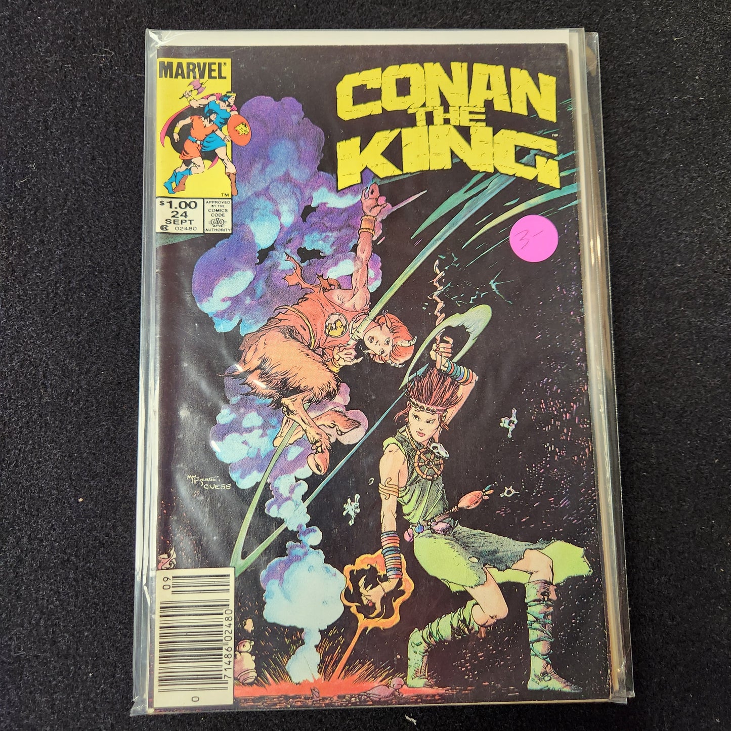 Conan the King – Marvel Comics – 1980–1989 – Volume 1 – Ongoing Series – #24