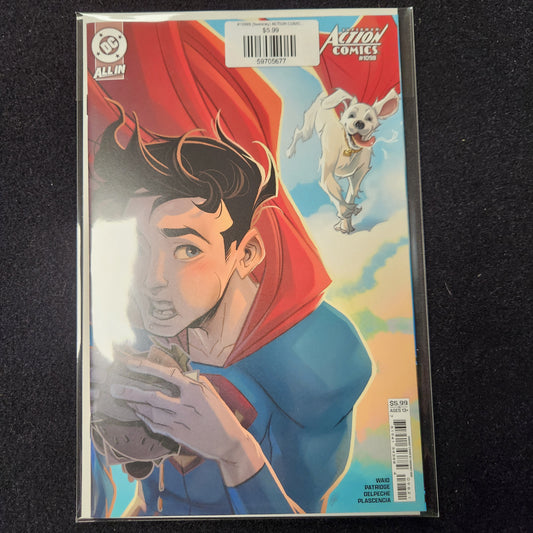 #1098B (Sweeney) ACTION COMICS (SWEENEY BOO CARD STOCK VAR THE REIGN OF THE SUPERBOYS)