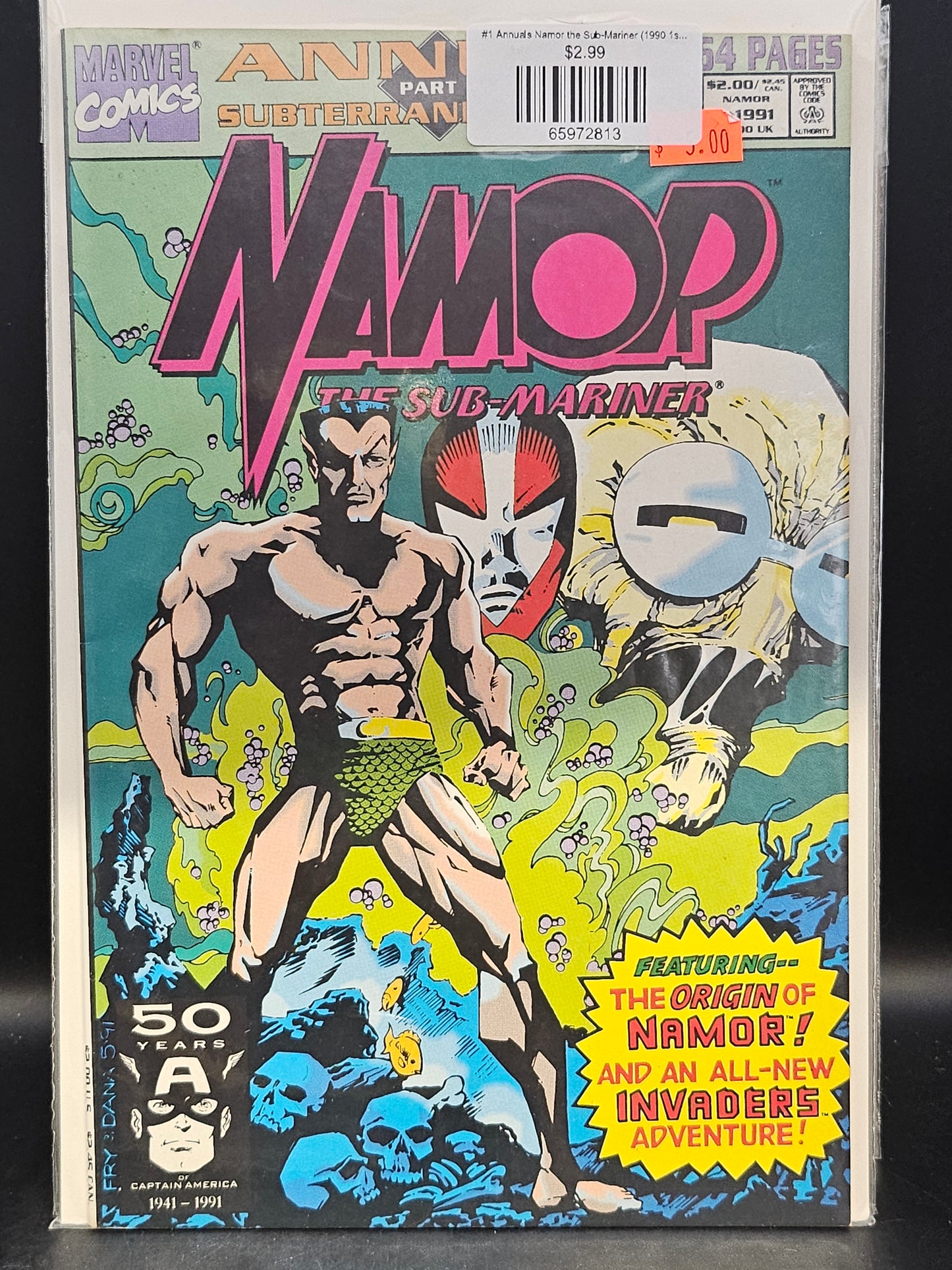 #1 Annuals Namor the Sub-Mariner (1990 1st Series)