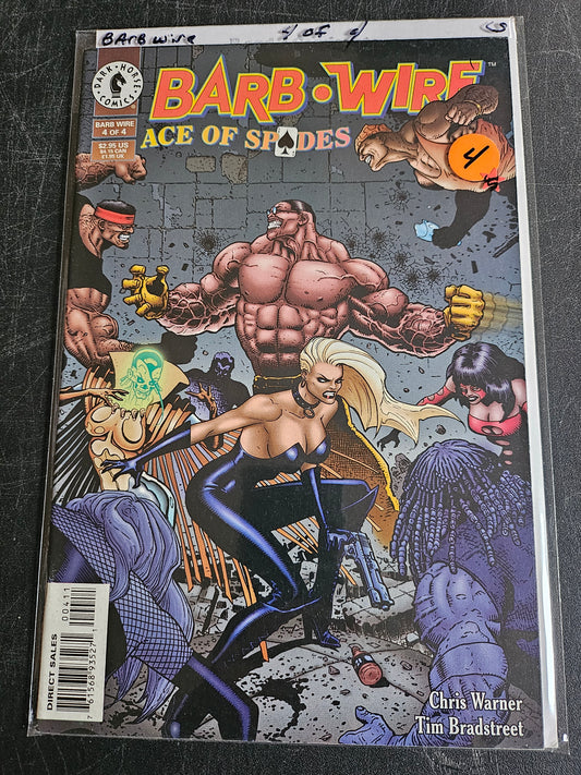 Barb Wire: Ace of Spades – Dark Horse Comics – (1996) – Volume 1 – Limited Series - #4 of 4