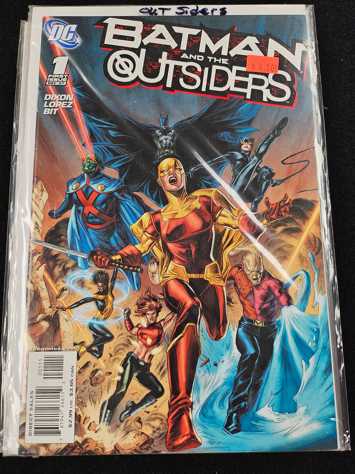 Batman and the Outsiders – DC Comics – (2007–2009) – Volume 2 – #1