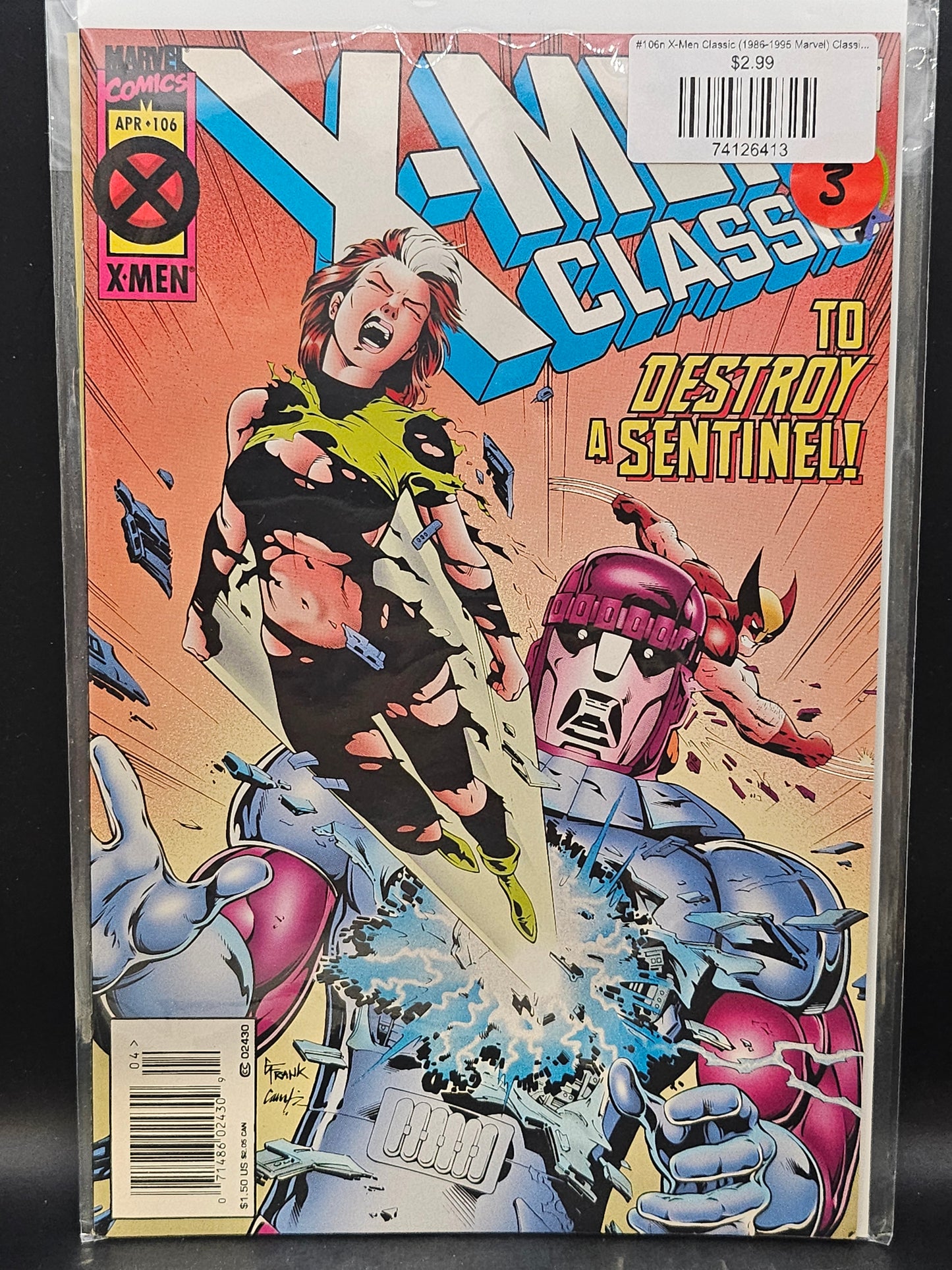 #106n X-Men Classic (1986-1995 Marvel) Classic X-Men