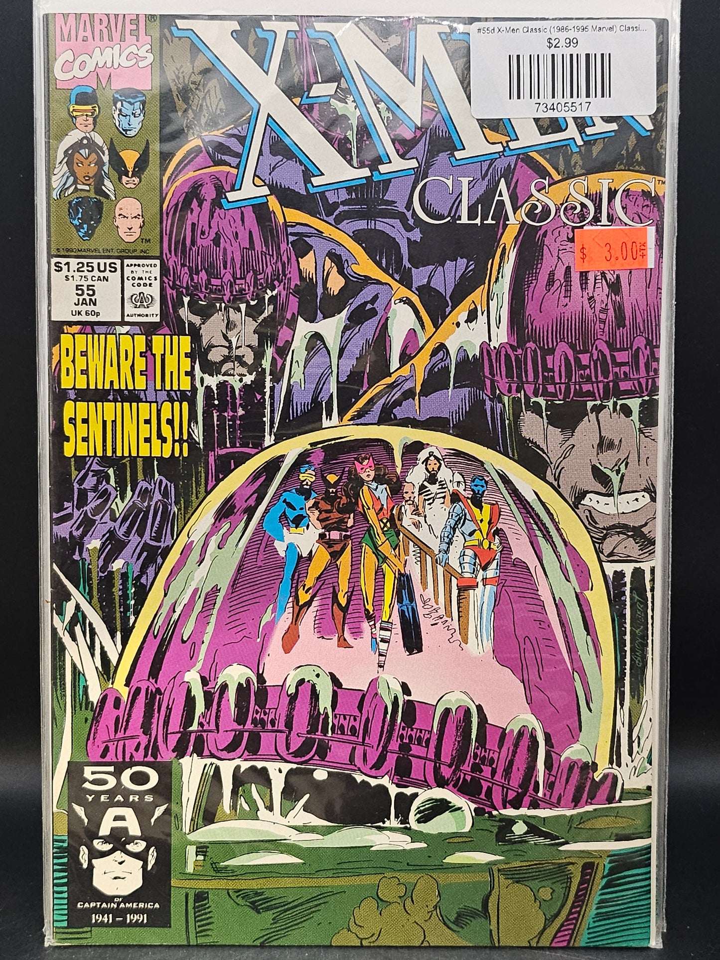 #55d X-Men Classic (1986-1995 Marvel) Classic X-Men