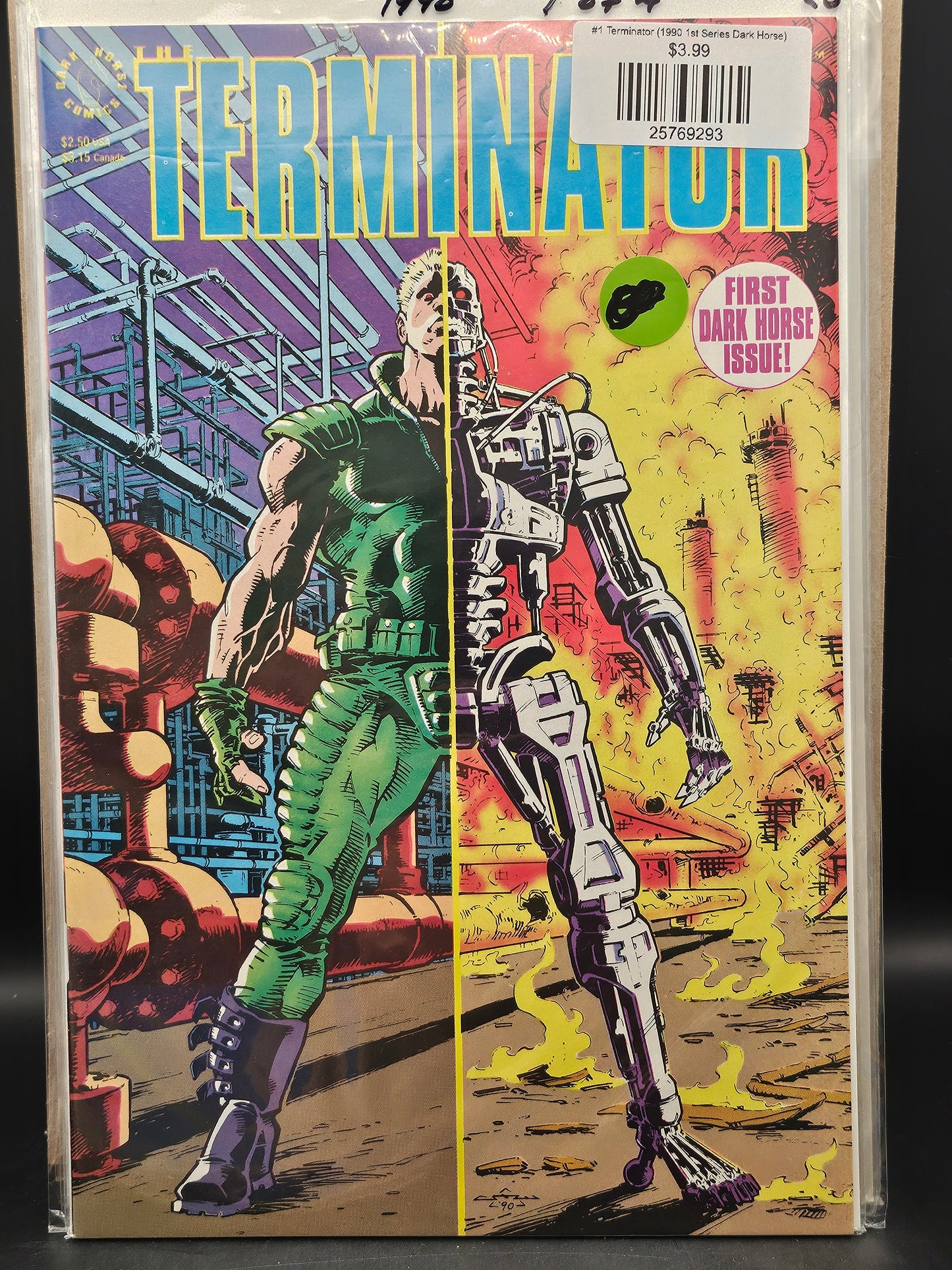 #1 Terminator (1990 1st Series Dark Horse)