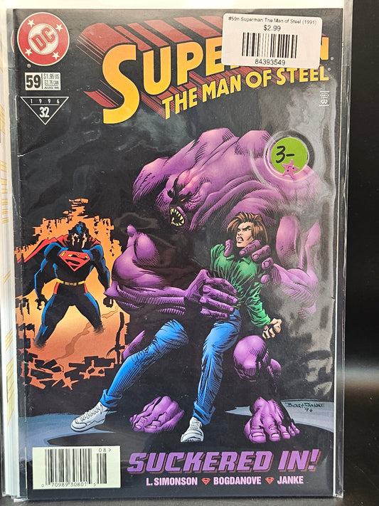 #59n Superman The Man of Steel (1991)