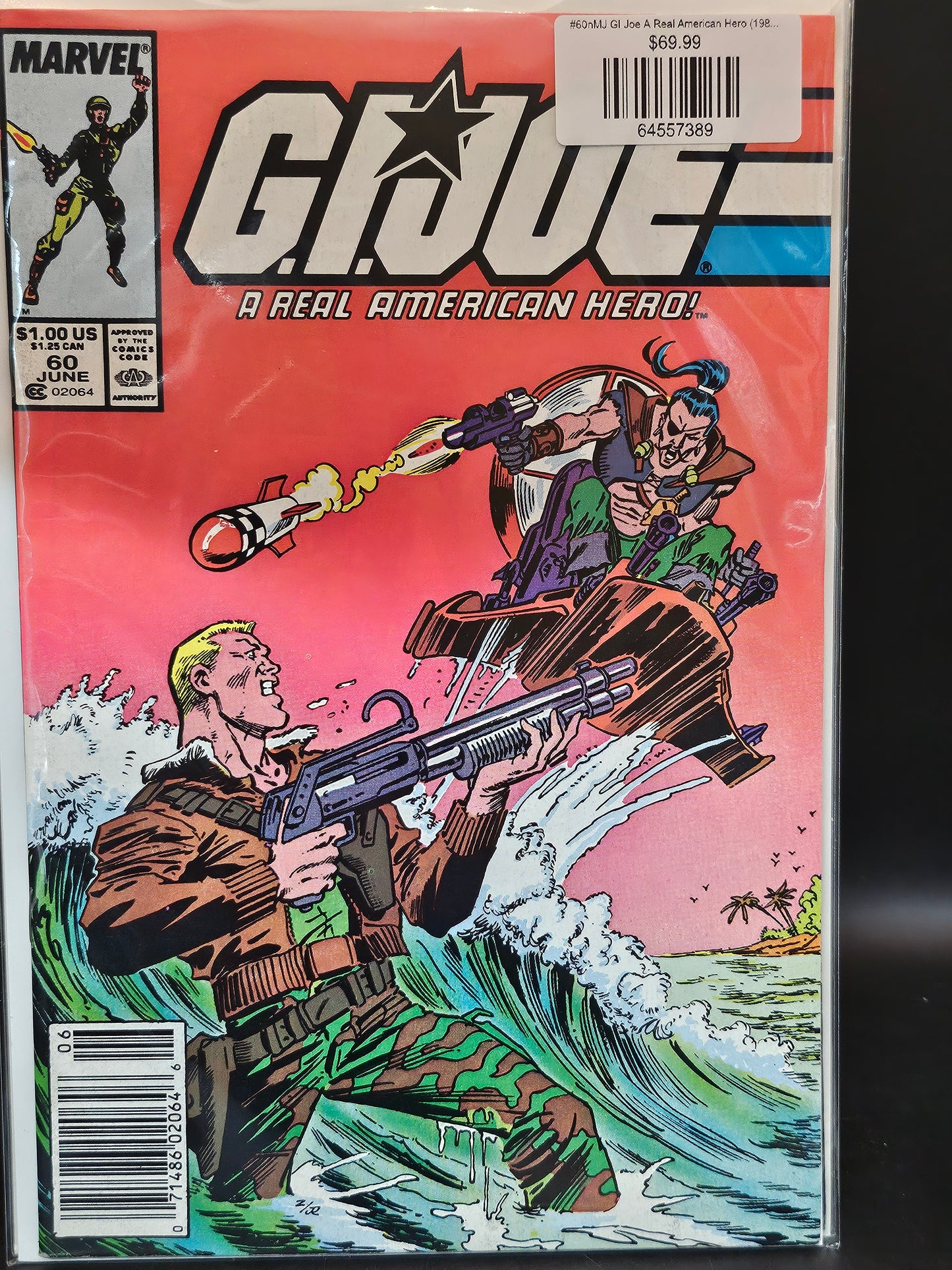 #60nMJ GI Joe A Real American Hero (1982 Marvel)