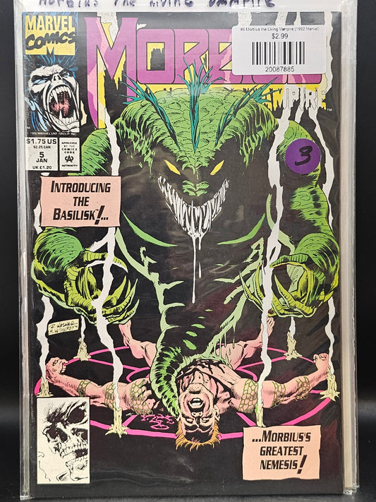 #5 Morbius the Living Vampire (1992 Marvel)
