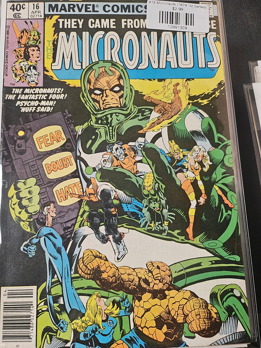 #16 Micronauts (1979 1st Series)