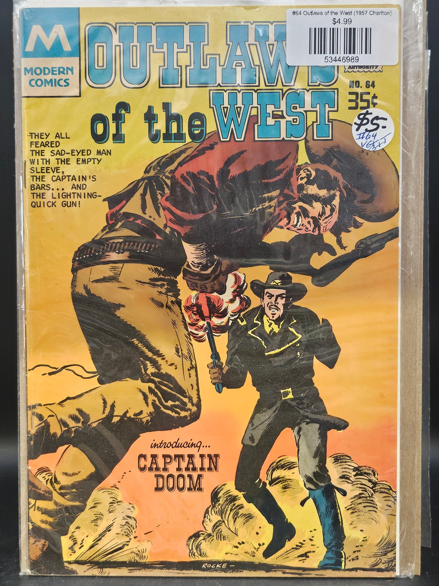 #64 Outlaws of the West (1957 Charlton)