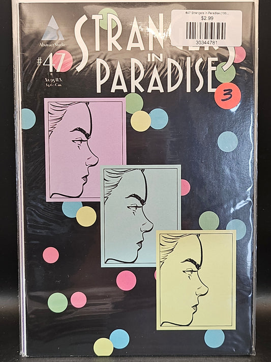 #47 Strangers in Paradise (1996 Homage/Abstract)