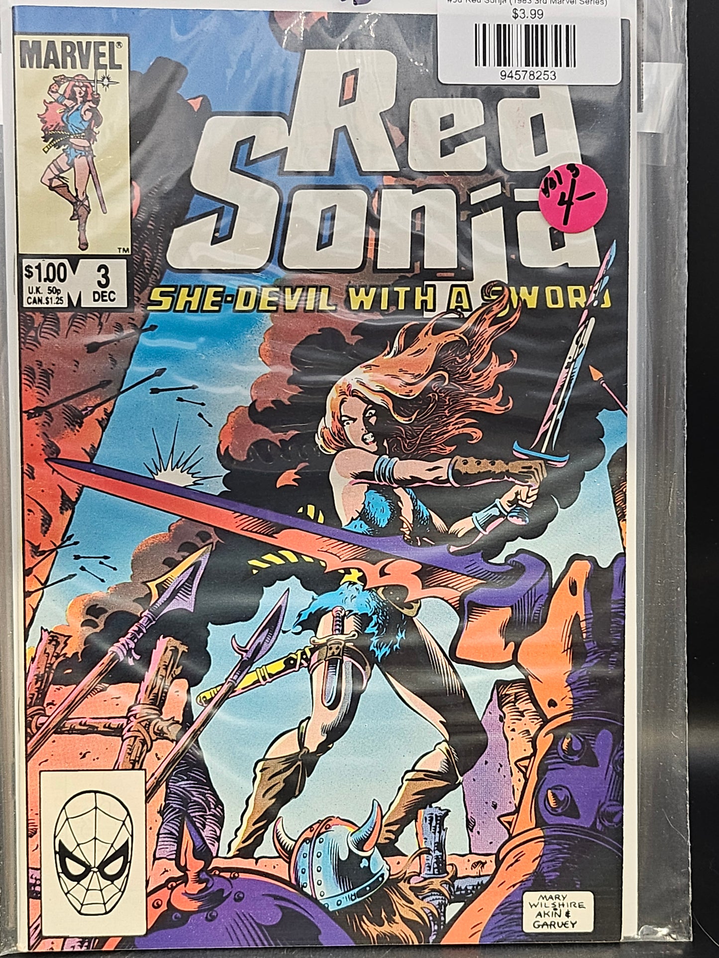 #3d Red Sonja (1983 3rd Marvel Series)