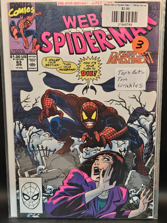 #63d Web of Spider-Man (1985 1st Series)