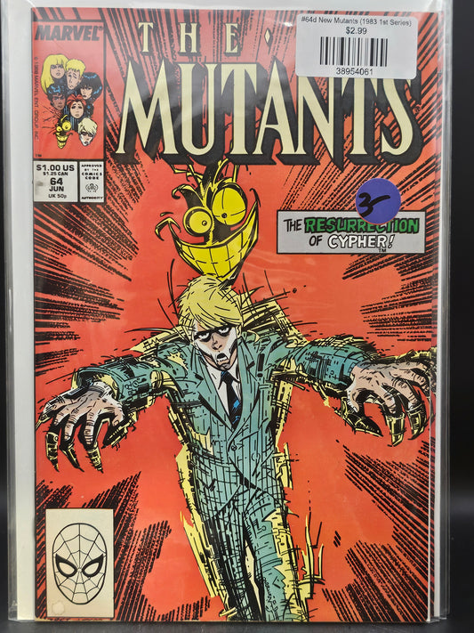 #64d New Mutants (1983 1st Series)