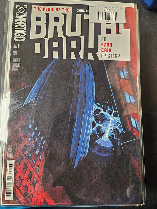 #6A (Jacob) THE PERIL OF THE BRUTAL DARK AN EZRA CAIN MYSTERY (OF 6 JACOB PHILLIPS MR)