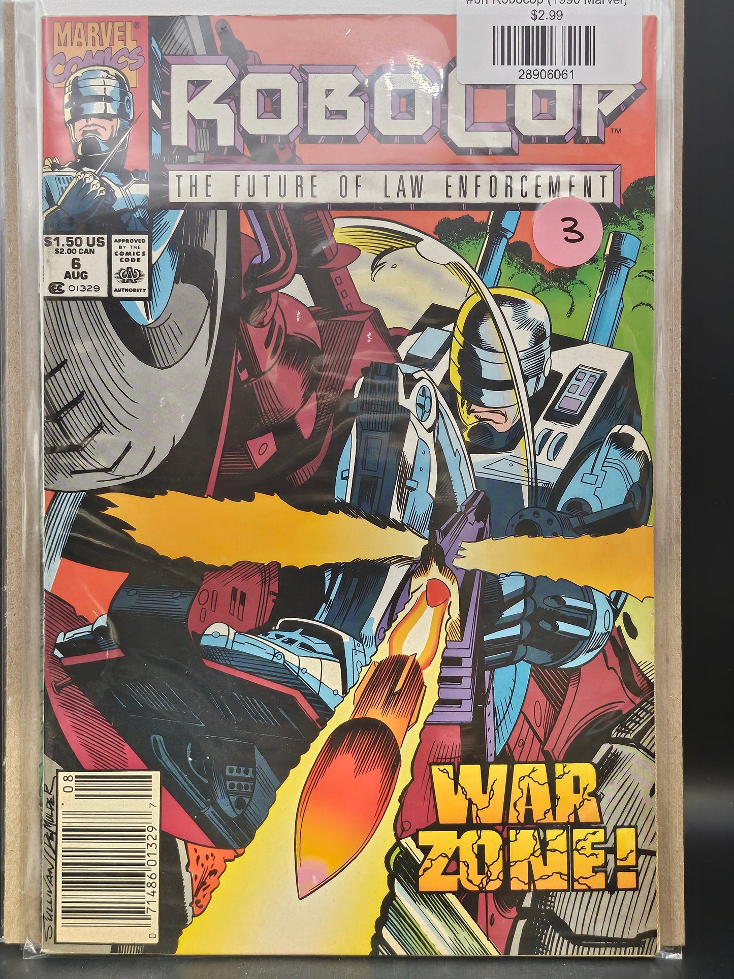 #6n Robocop (1990 Marvel)