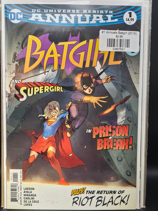 #1 Annuals Batgirl (2016)
