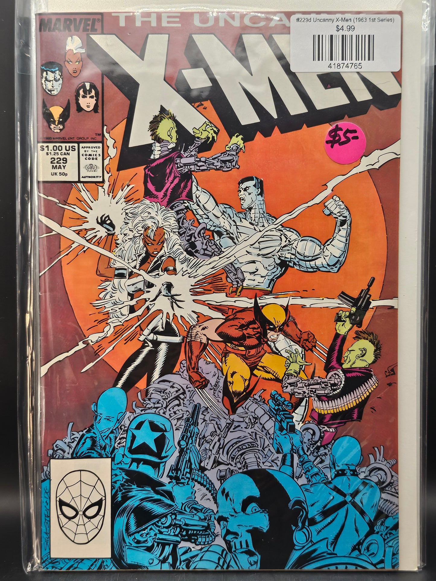 #229d Uncanny X-Men (1963 1st Series)