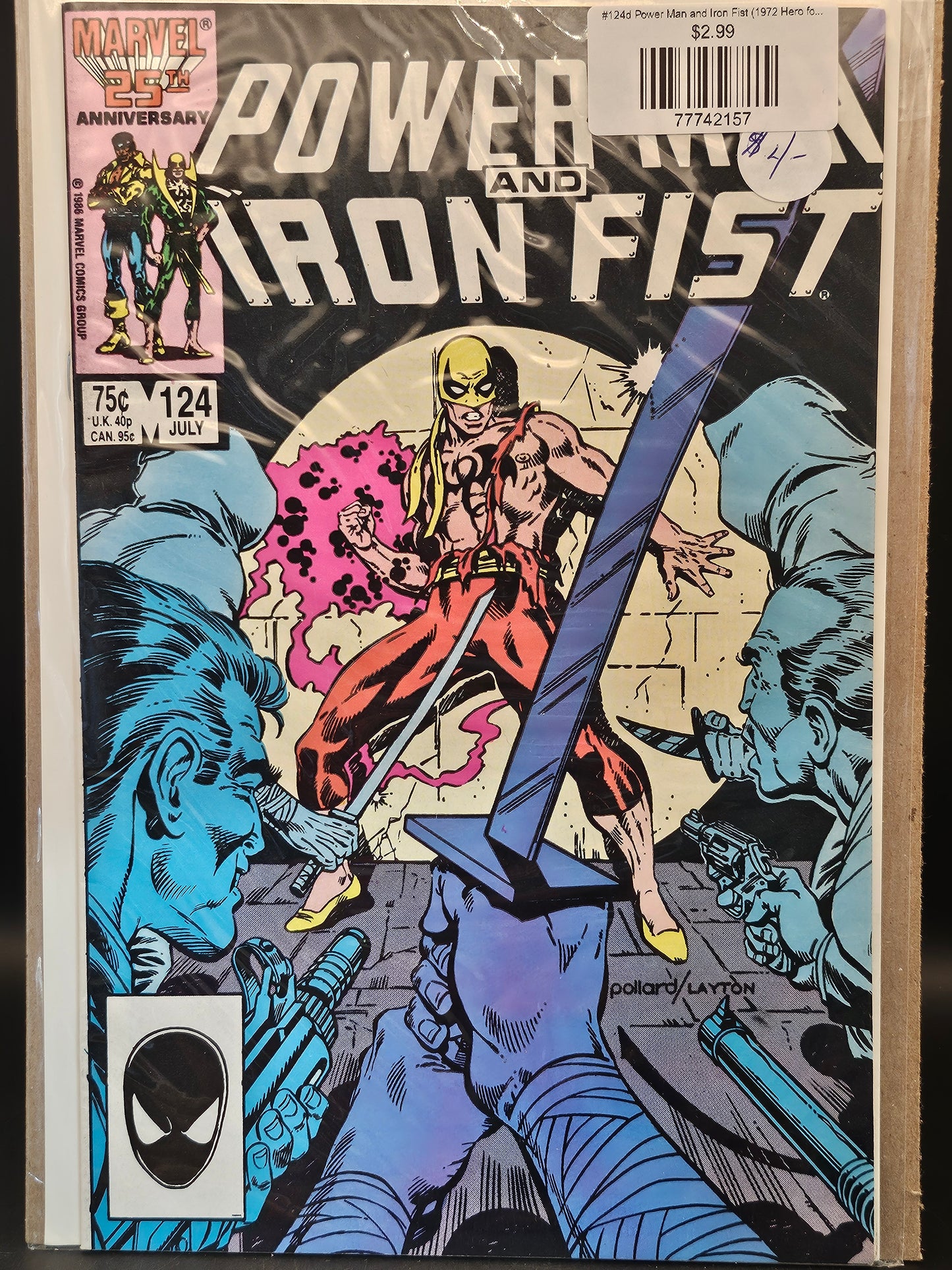#124d Power Man and Iron Fist (1972 Hero for Hire)