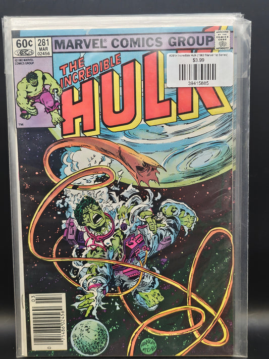 #281n Incredible Hulk (1962 Marvel 1st Series)