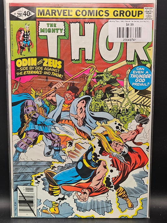 #291d Thor (1962 Marvel 1st Series Journey Into Mystery)