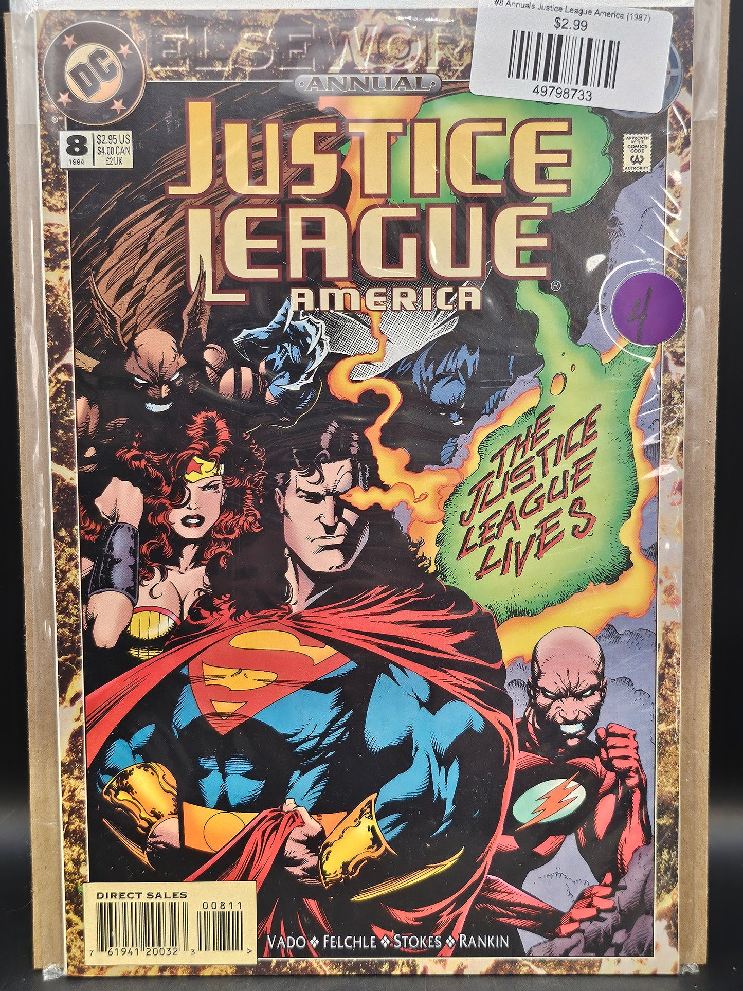 #8 Annuals Justice League America (1987)