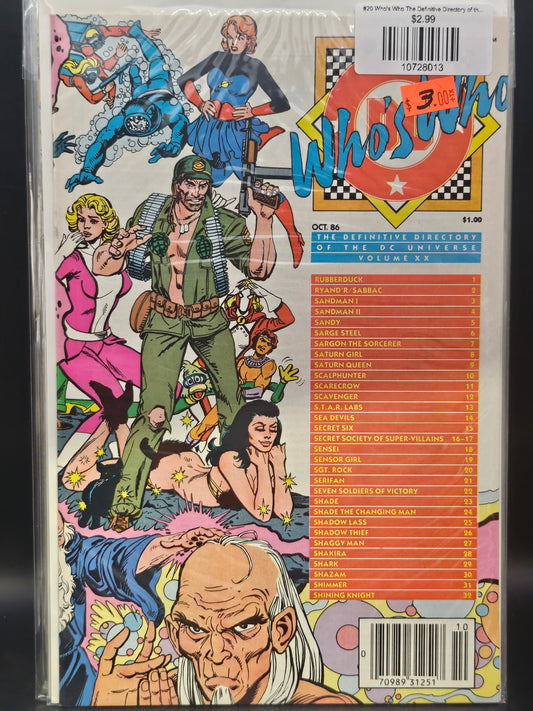 #20 Who's Who The Definitive Directory of the DC Universe (1985)