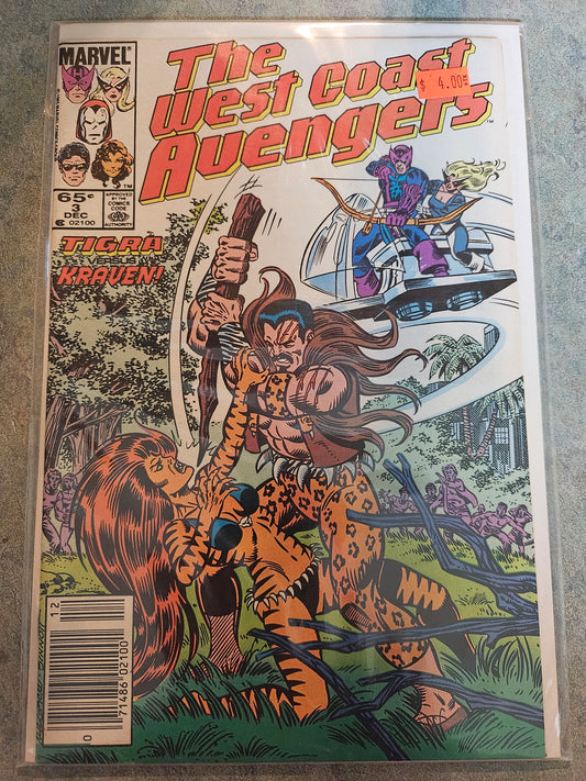 West Coast Avengers – Marvel Comics – (1985–1989) – Volume 2 – #3