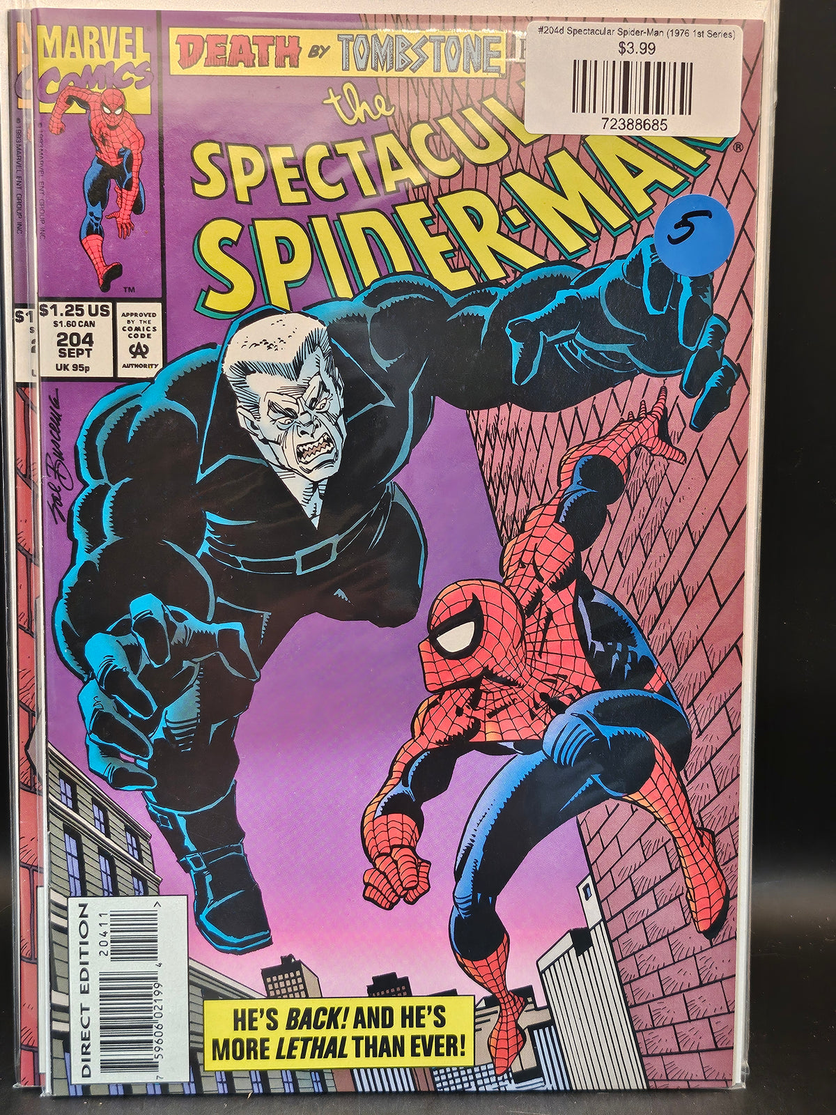 #204d Spectacular Spider-Man (1976 1st Series)