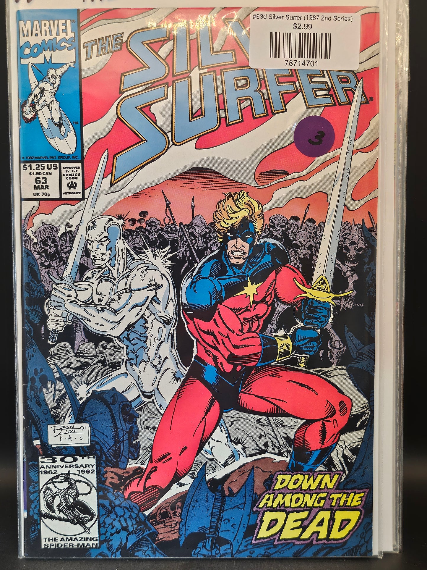 #63d Silver Surfer (1987 2nd Series)