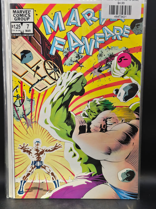 #7 Marvel Fanfare (1982 1st Series)