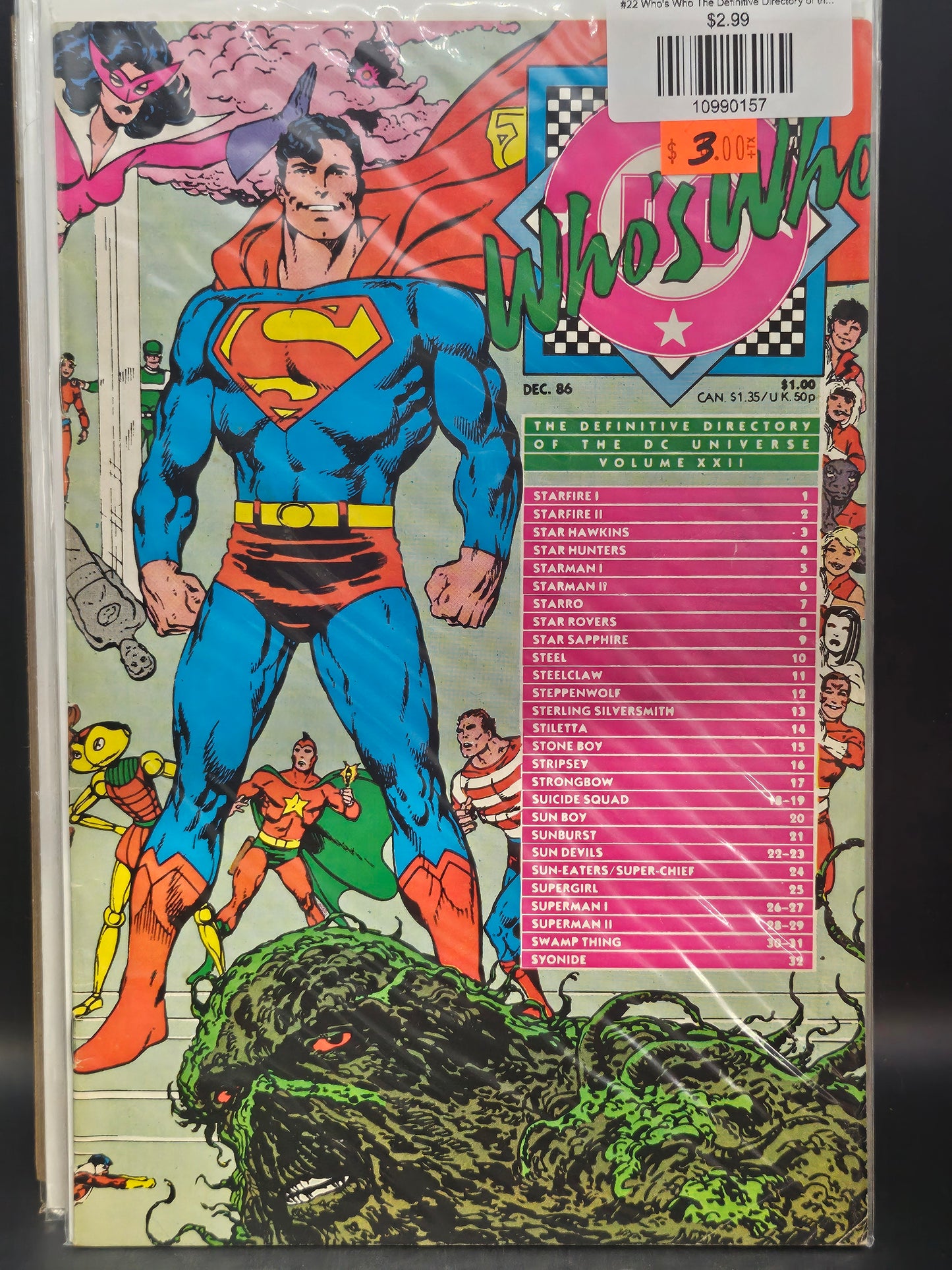#22 Who's Who The Definitive Directory of the DC Universe (1985)