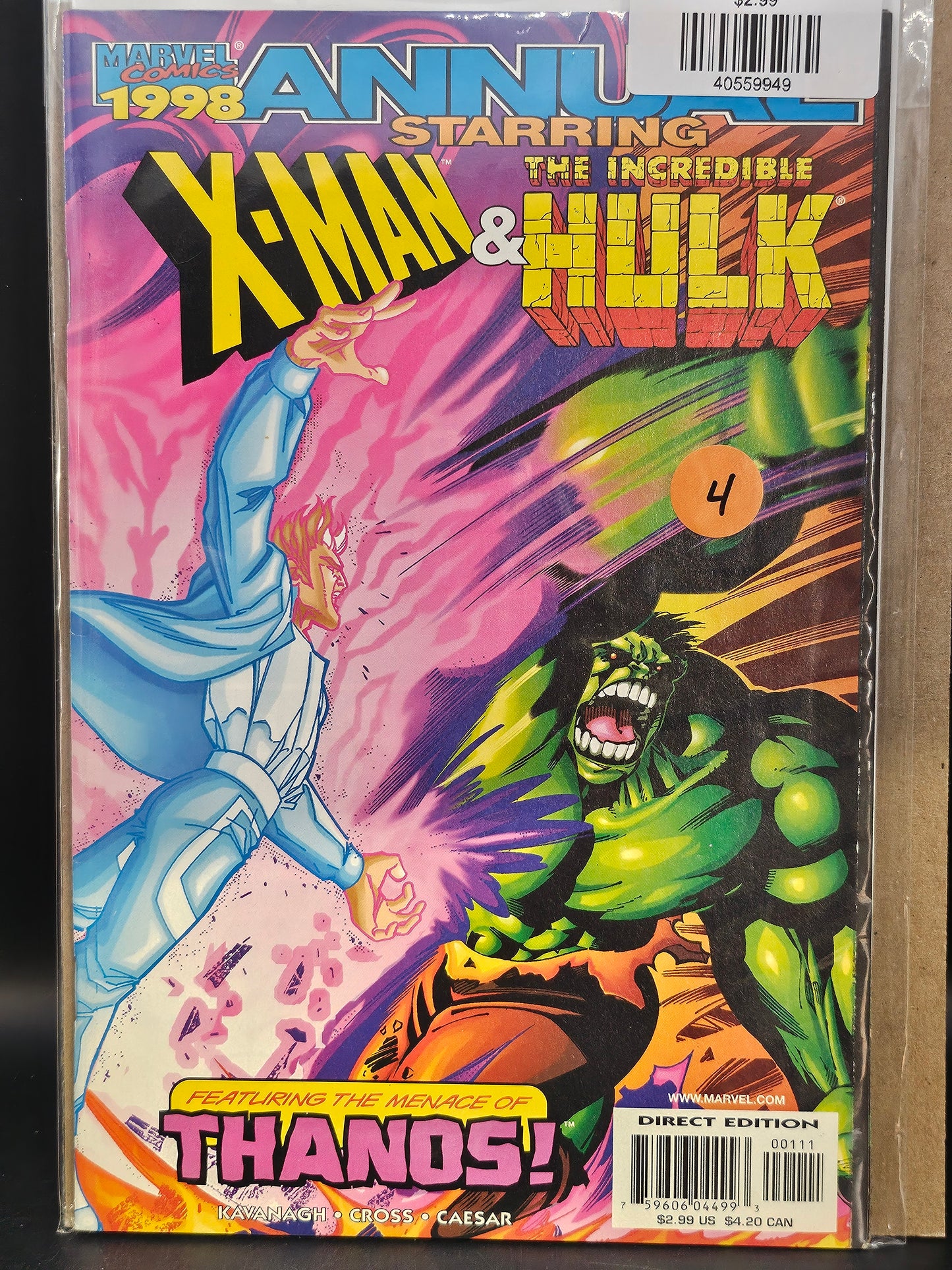 #1998 X-Man (1996-1998) Annual