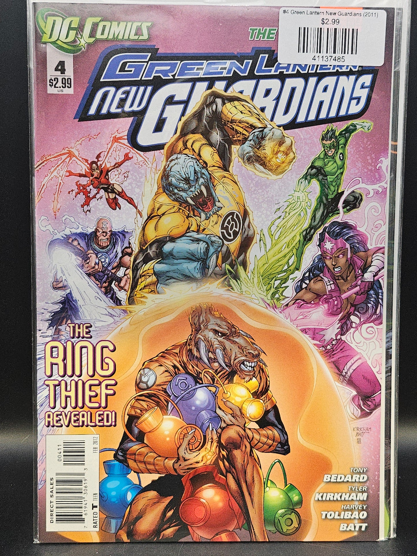 #4 Green Lantern New Guardians (2011)