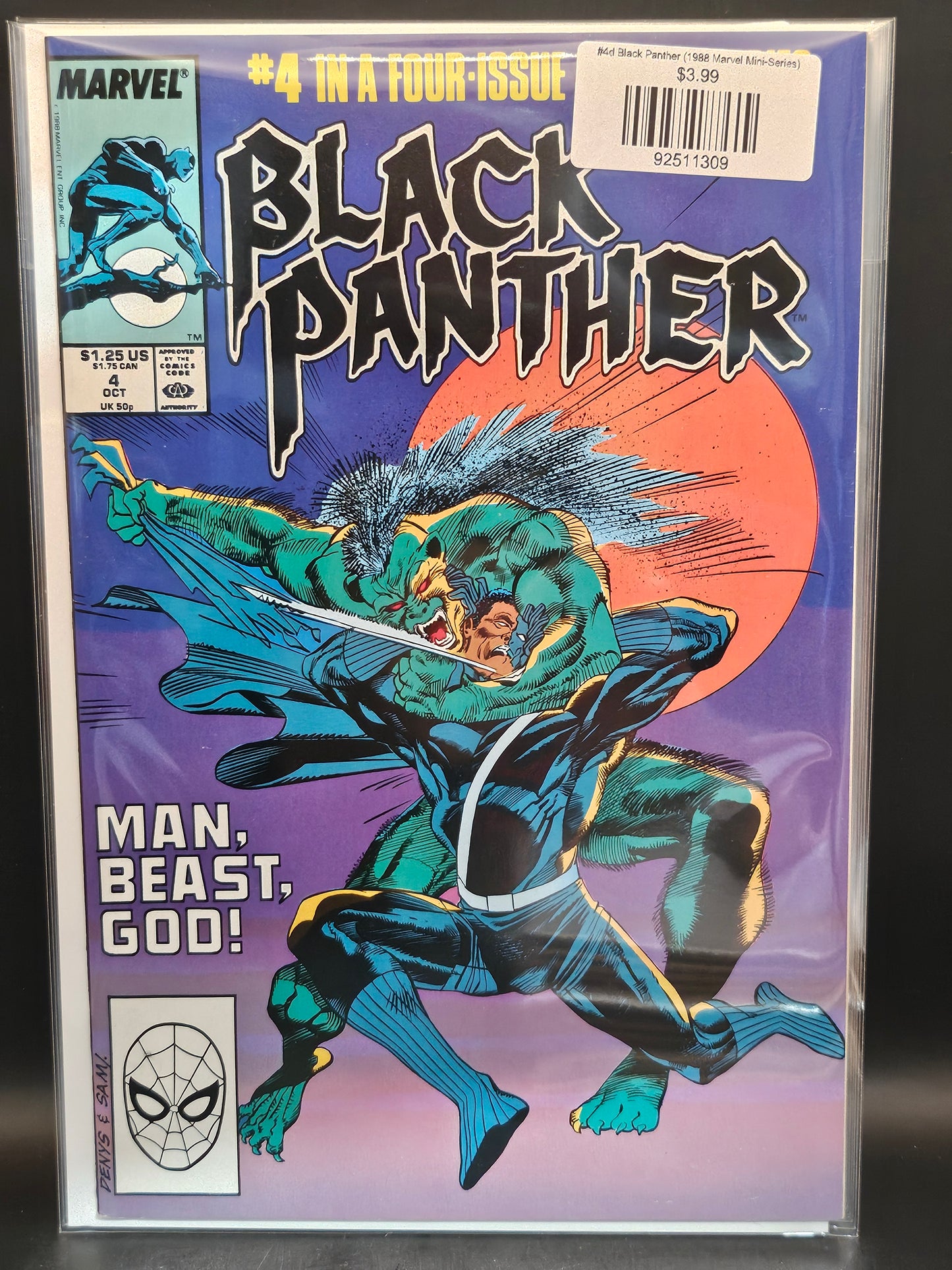 #4d Black Panther (1988 Marvel Mini-Series)