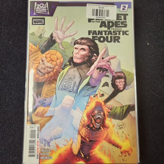 #2A Planet of the Apes vs. Fantastic Four (2026 Marvel)