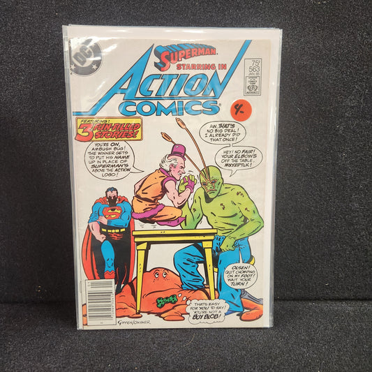 Action Comics #563 - Three Fun-Filled Stories (DC 1985)