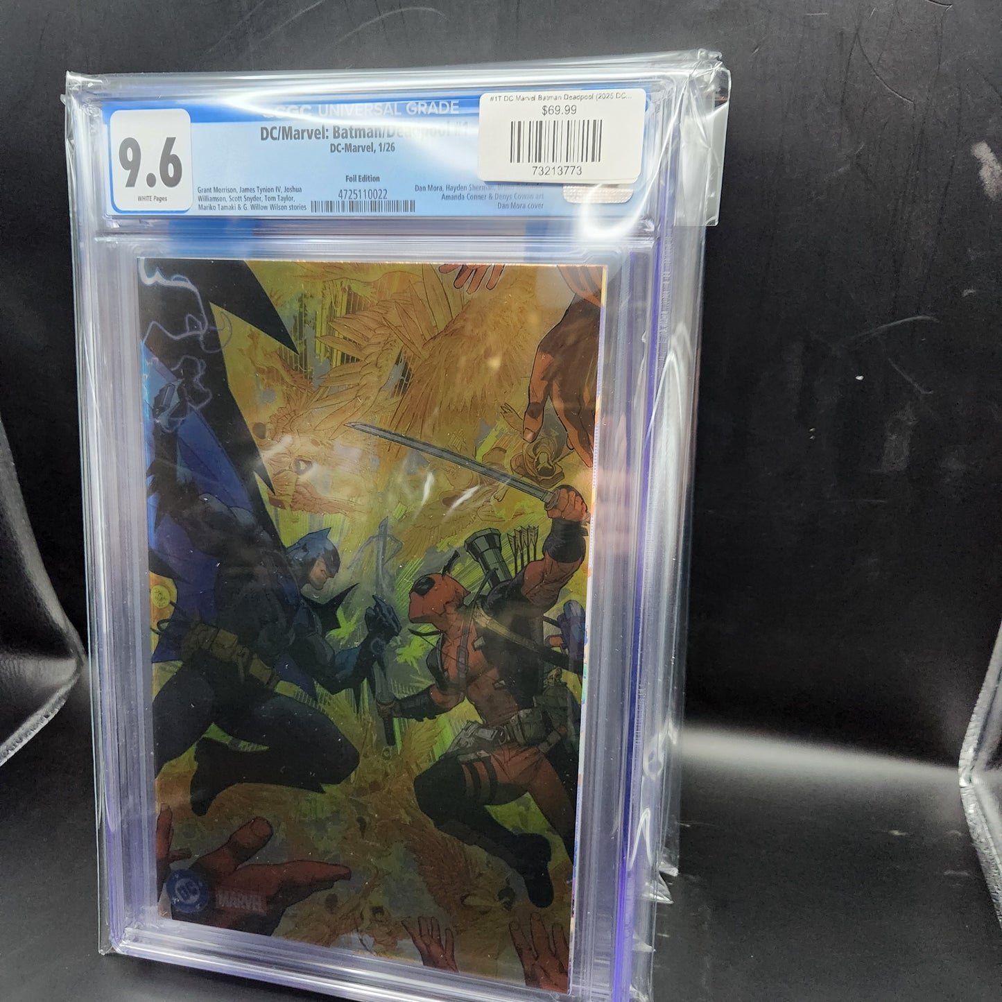 #1T DC Marvel Batman Deadpool (2025 DC) (2025 DC) #1T $70 (9.6)