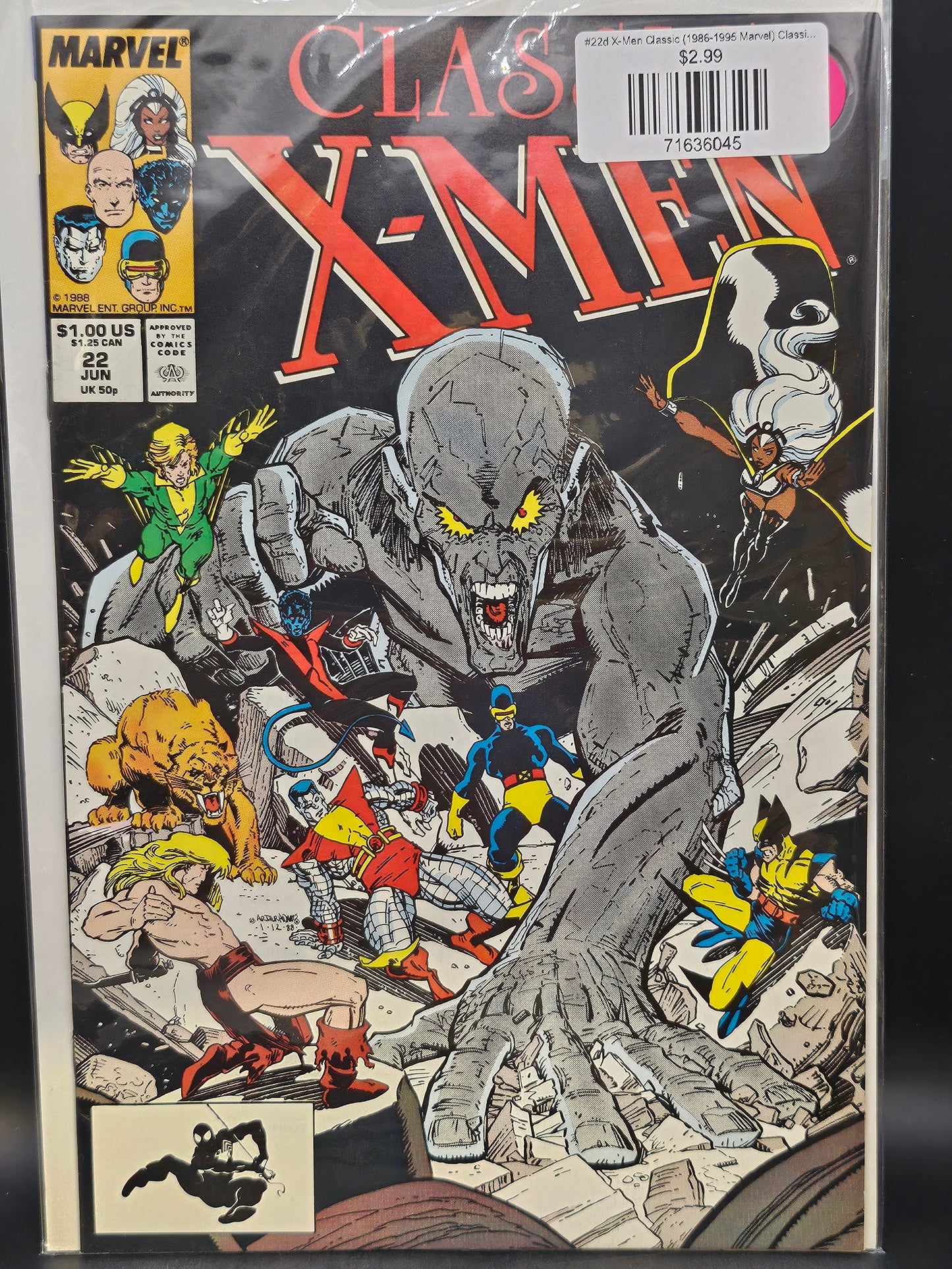 #22d X-Men Classic (1986-1995 Marvel) Classic X-Men