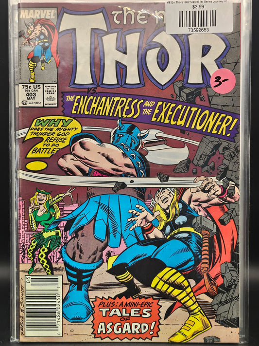 #403n Thor (1962 Marvel 1st Series Journey Into Mystery)