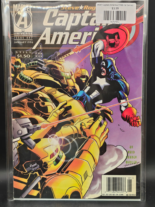 #447 Captain America (1968 1st Series)