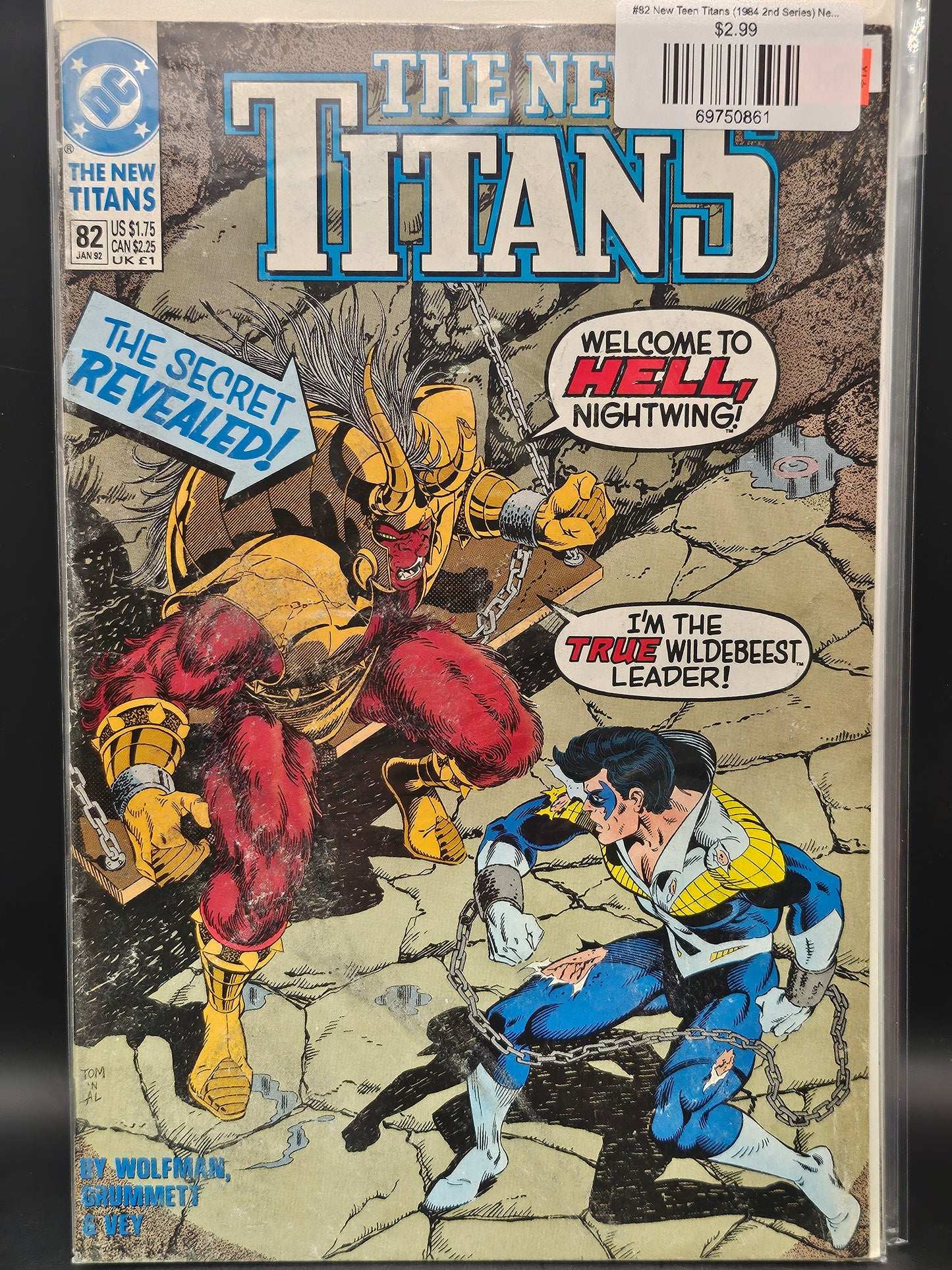 #82 New Teen Titans (1984 2nd Series) New Titans