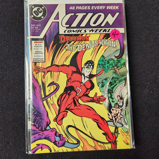 Action Comics #610 - Deadman The Demon Within (DC 1988)