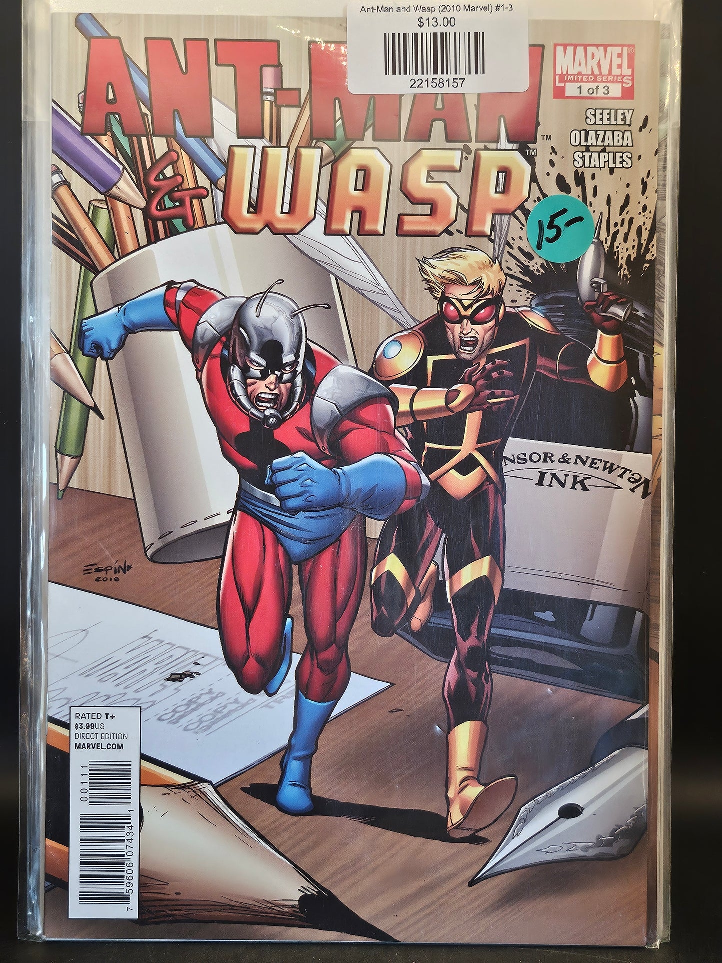 Ant-Man and Wasp (2010 Marvel) #1-3