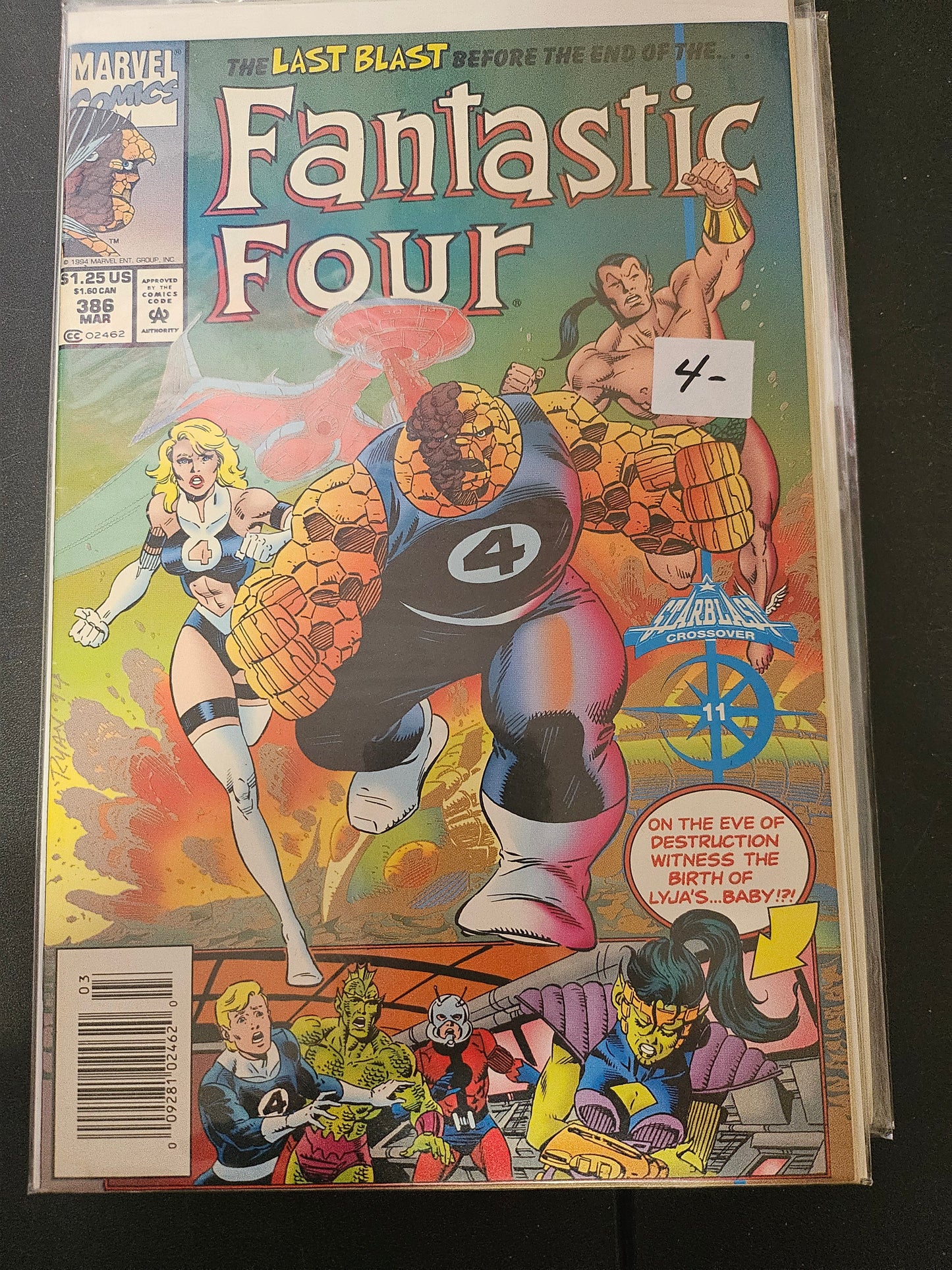 103.109 – Fantastic Four - #386 -1961-95
