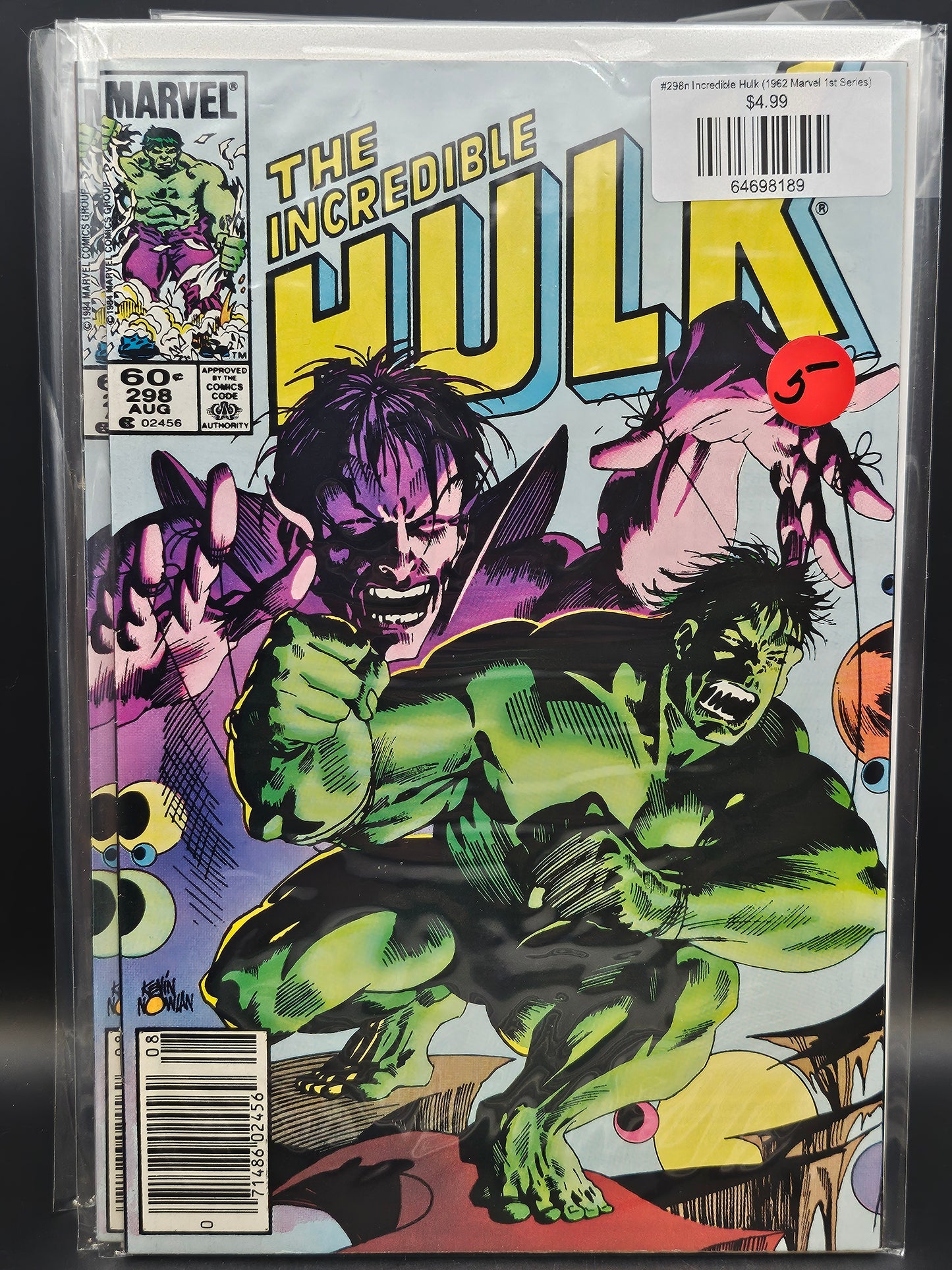 #298n Incredible Hulk (1962 Marvel 1st Series)