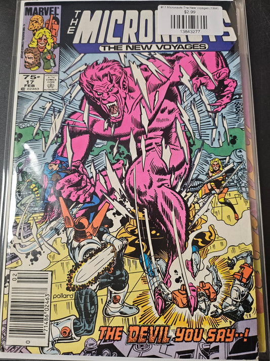 #17 Micronauts The New Voyages (1984)