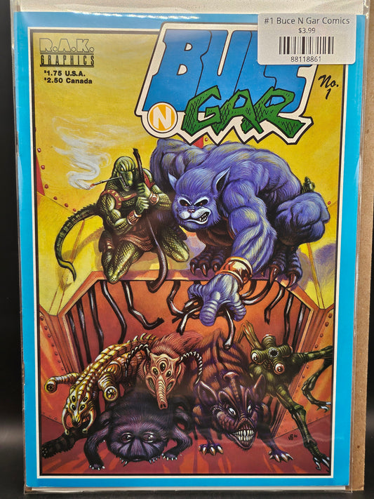 #1 Buce N Gar Comics
