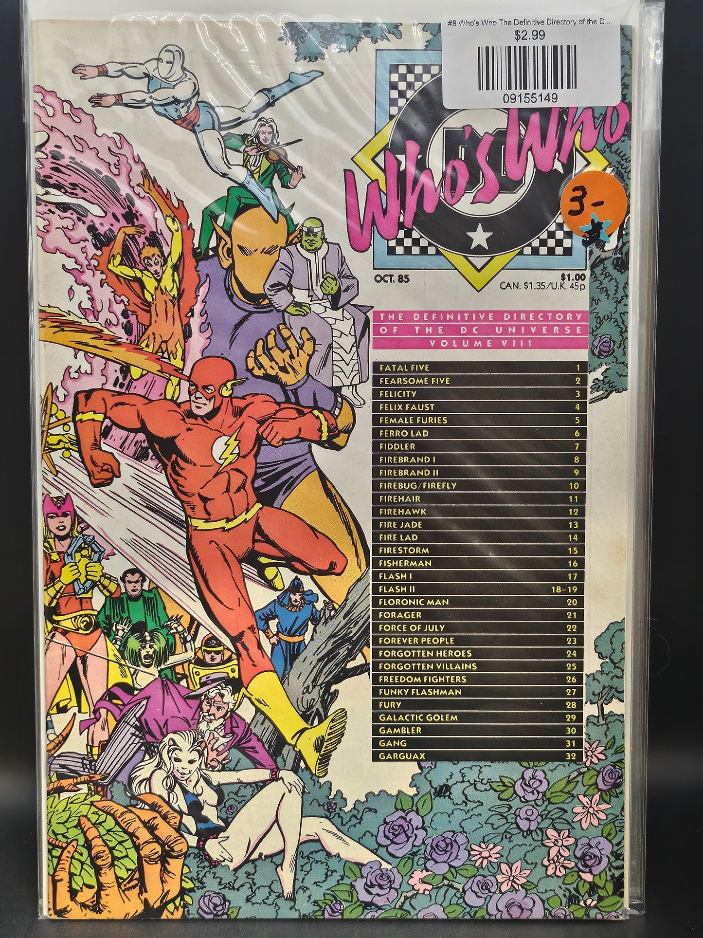 #8 Who's Who The Definitive Directory of the DC Universe (1985)